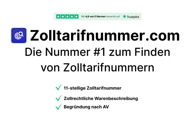 Zolltarifnummer.com – screenshot 1