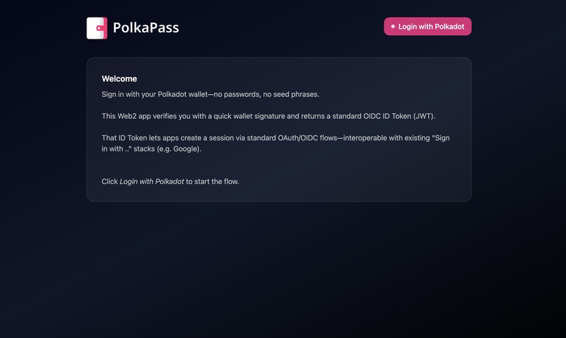 PolkaPass – screenshot 1