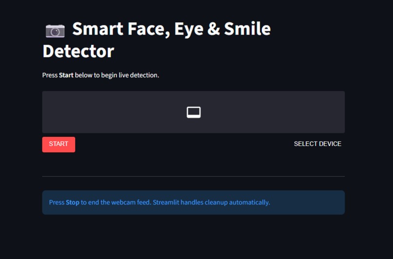 live_face_detection_project – screenshot 1