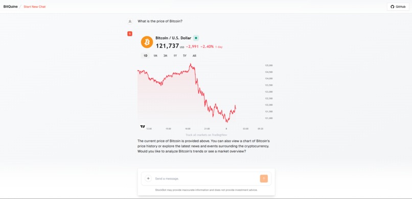 BitQuine — Lightning-Fast Bitcoin Trading AI – screenshot 2
