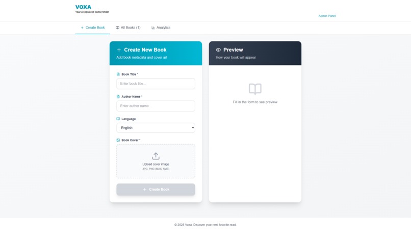Voxa - Your AI-powered comic finder – screenshot 4