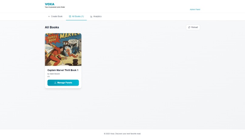 Voxa - Your AI-powered comic finder – screenshot 5