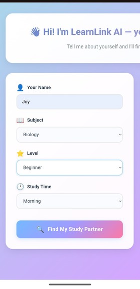 LearnLink AI – screenshot 2