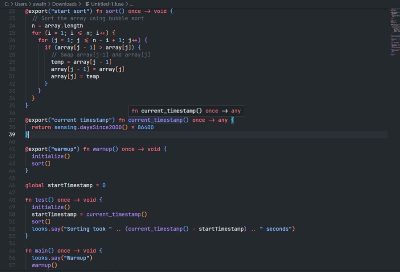 scratch-fuse – screenshot 1