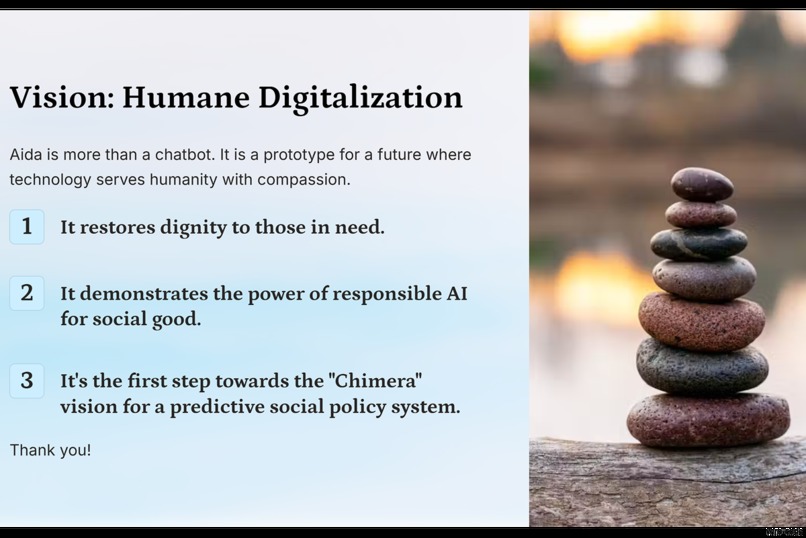 AIDA — AI for Dignity and Assistance – screenshot 8