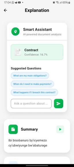 KirundiGuard: AI Legal Assistant for Burundi – screenshot 5