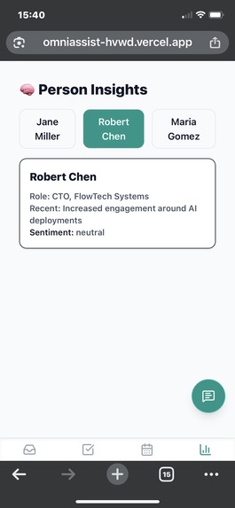 Omniassist – screenshot 2