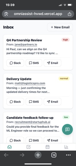 Omniassist – screenshot 5