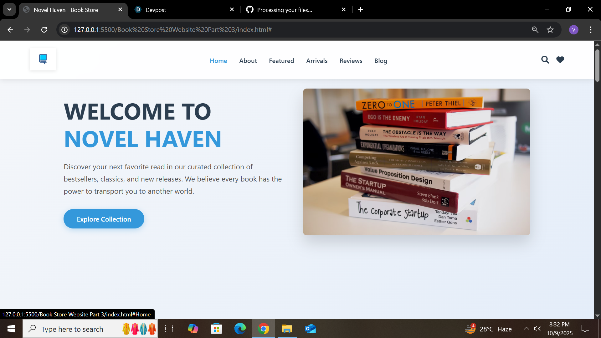 Novel Haven - Book Store | Devpost