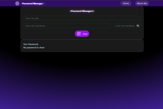 Password manager | Devpost