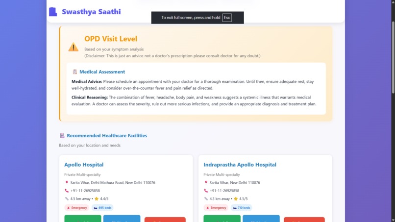 Swasthya Saathi – screenshot 8