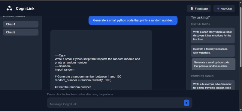 CogniLink AI – screenshot 2