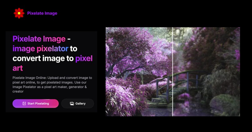 Pixelate Image – screenshot 1