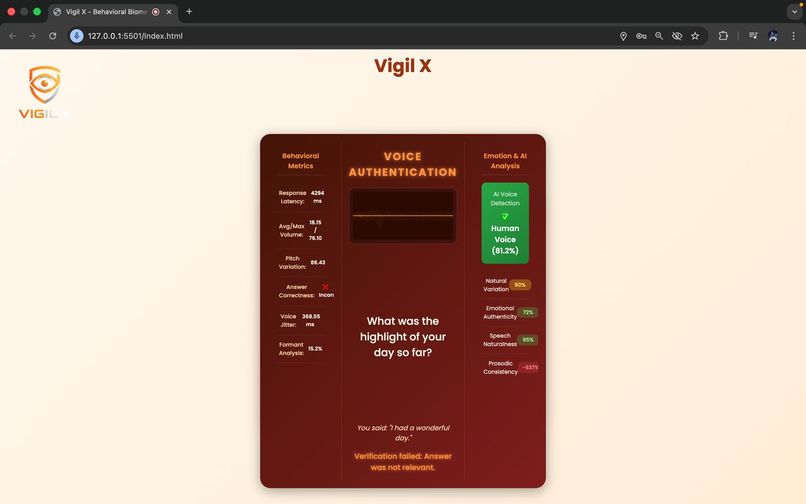 VigilX – screenshot 3