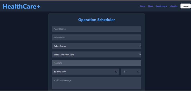 operation-scheduler – screenshot 2