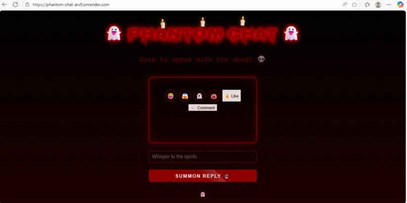 Phantom Chat – screenshot 2