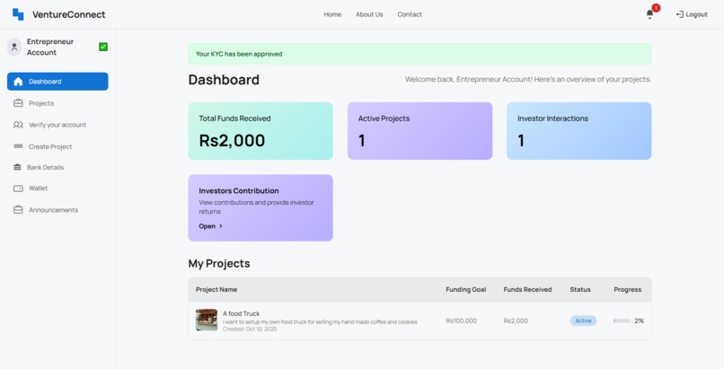 Venture Connect – screenshot 3