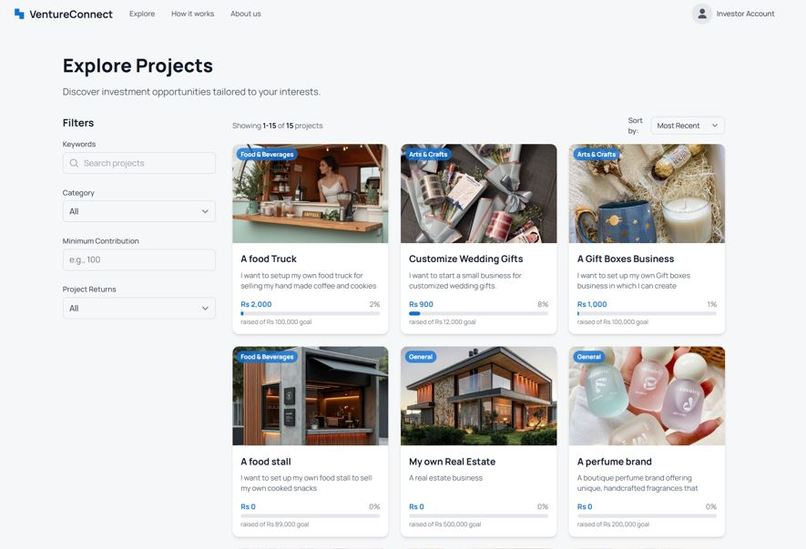 Venture Connect – screenshot 4