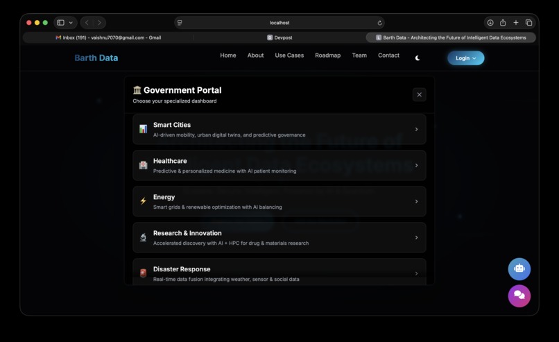 BHARATDATA – screenshot 2