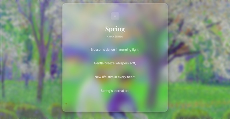 Poetry × Painting – screenshot 2