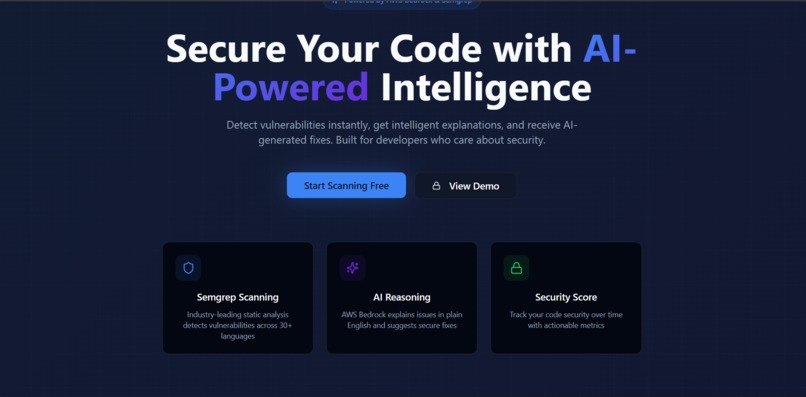 CodeGuardian AI – Your Secure Code Agent – screenshot 4
