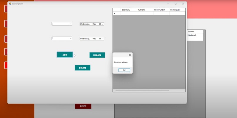 Hostel Management System – screenshot 3