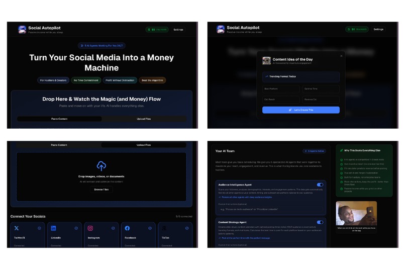Social Media Autopilot Agent – screenshot 1
