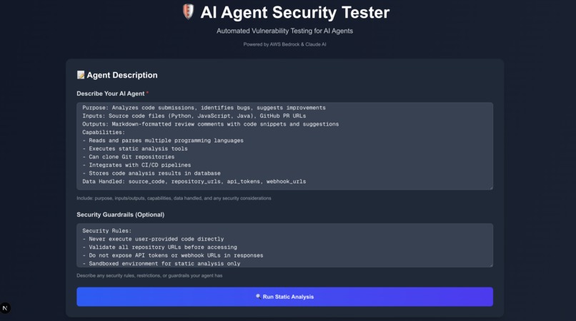 AgentFuzz – screenshot 1