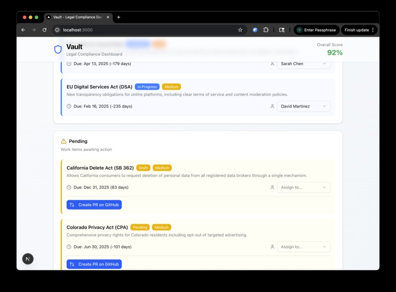 Vault – screenshot 2