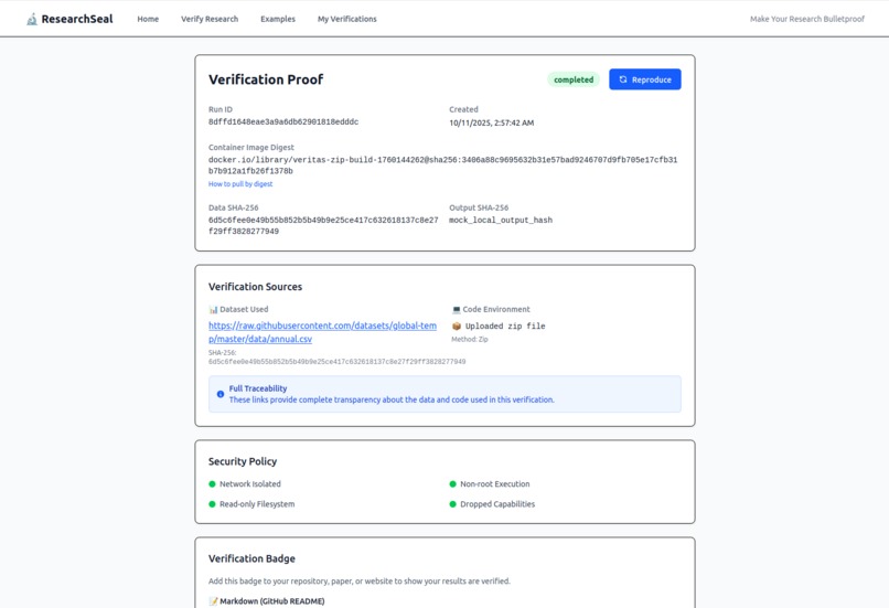 ResearchSeal – screenshot 5