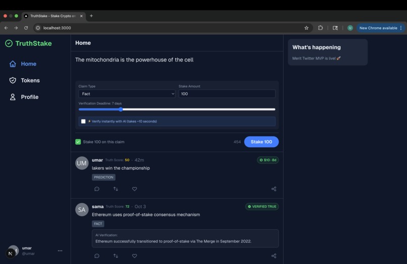 Truth Stake – screenshot 1