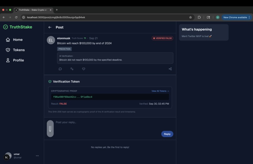 Truth Stake – screenshot 2