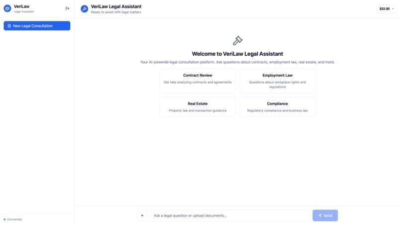 VeriLaw – screenshot 2