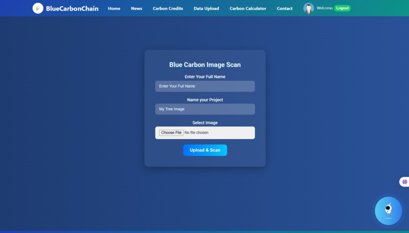 Blue Carbon MRV System – screenshot 4