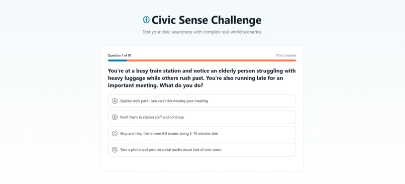 CIVIX – screenshot 2