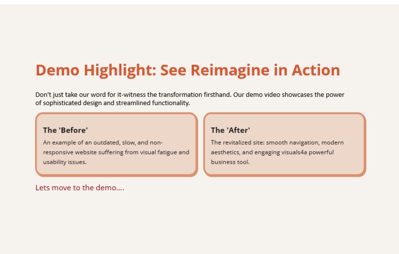 Reimagining Ugly Websites into Stunning Digital Experiences – screenshot 3