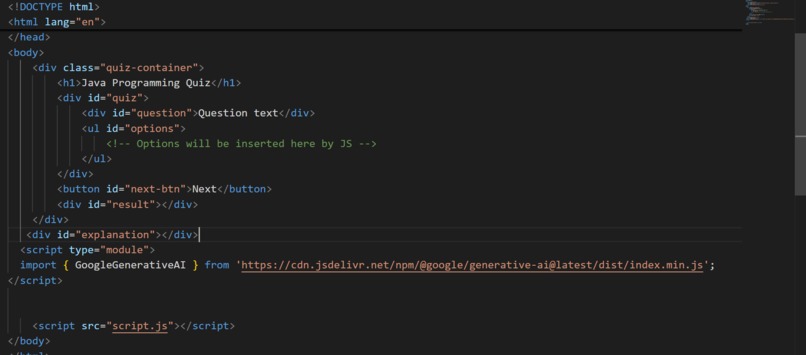 Java Programming Quiz. – screenshot 3