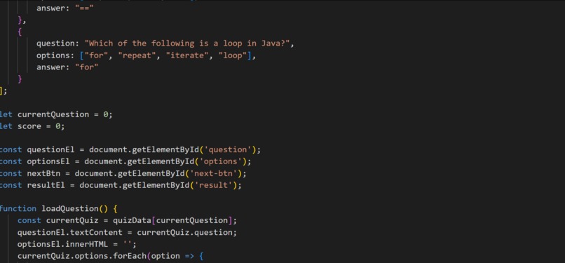 Java Programming Quiz. – screenshot 5