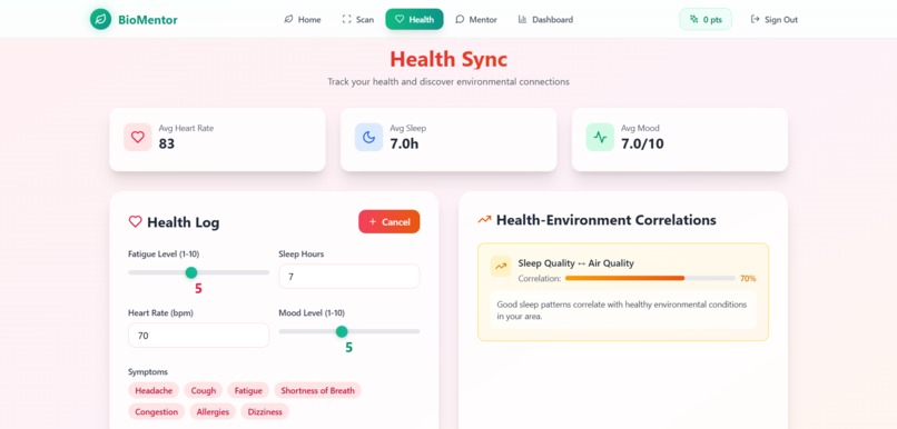 BioMentor – screenshot 3