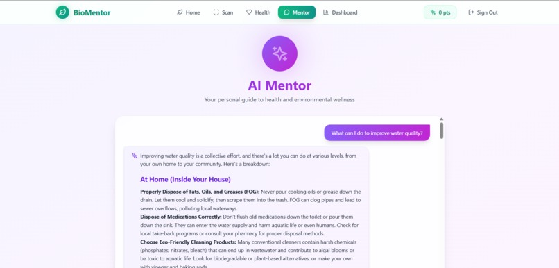 BioMentor – screenshot 4