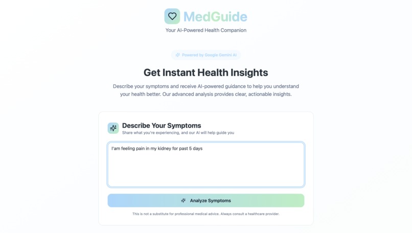 MedGuide – screenshot 1