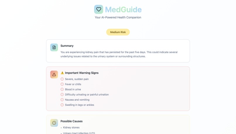 MedGuide – screenshot 2