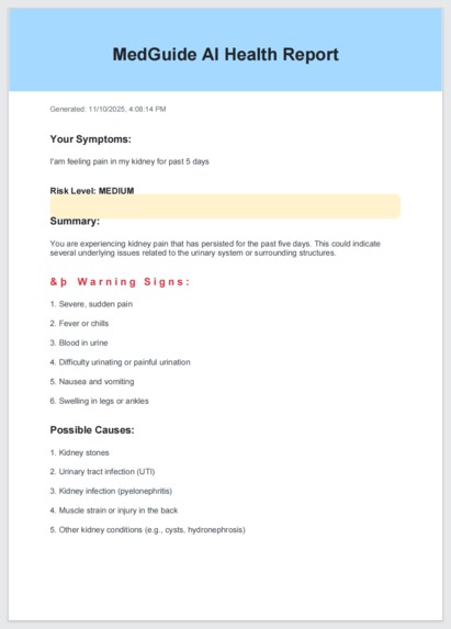 MedGuide – screenshot 4