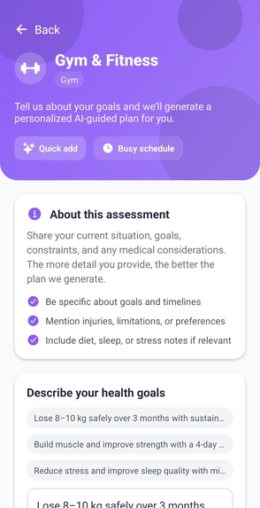 HealthMate  – screenshot 2
