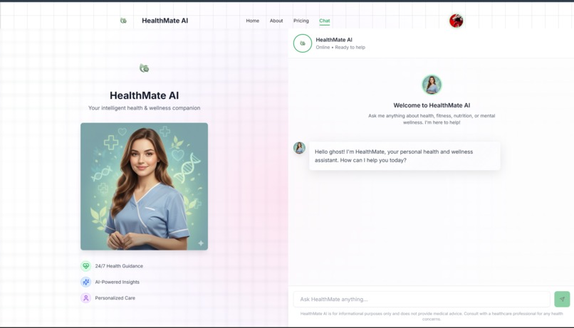 HealthMate AI – screenshot 1