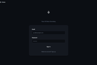 VocaDesk – Your AI Voice Secretary