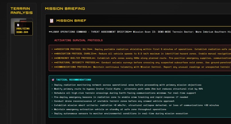 LUNAR THREAT DETECTOR  – screenshot 2