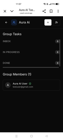 Aura-AI Your Intelligent Task Co-Pilot – screenshot 1