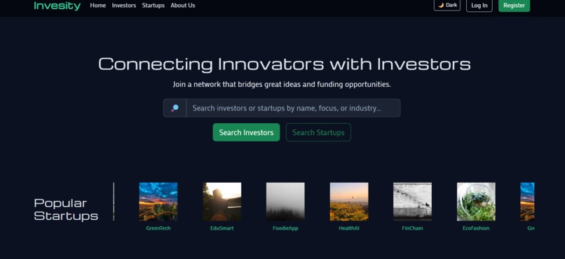 Invesity – screenshot 1