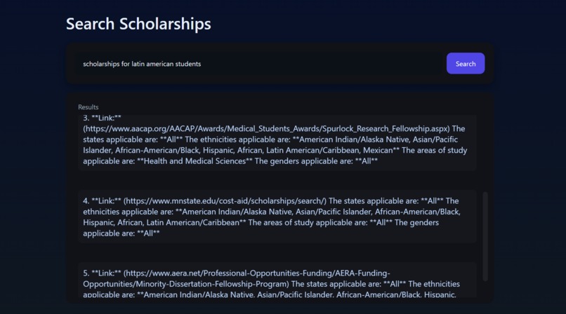 Scholarshipper – screenshot 1